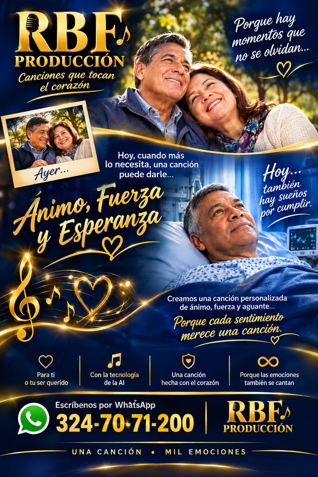 💙🎶 ¡Tu historia de amor merece su propia canción! 💍✨ Sorprende a tu pareja e — foto 2